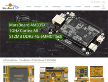 Tablet Screenshot of marsboard.org